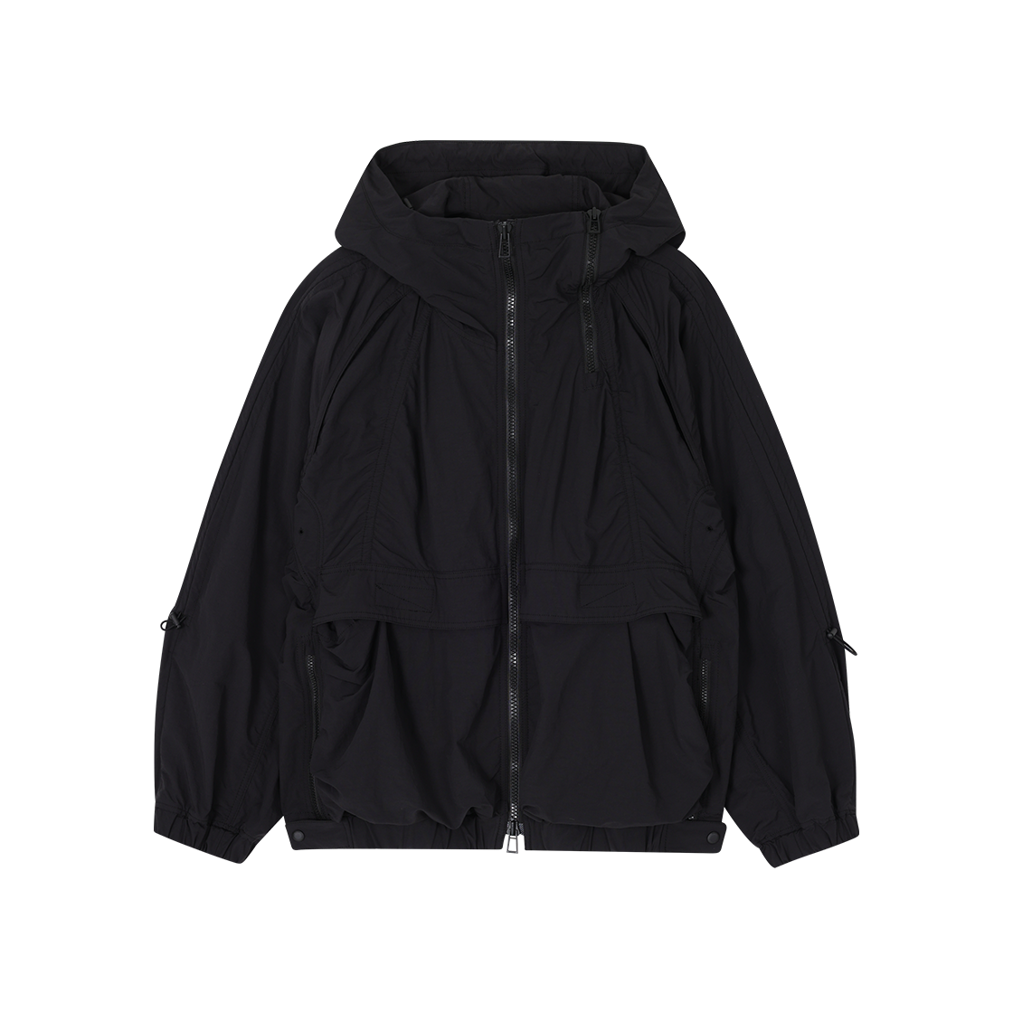 SI2JP258BK SONGZIO HOMME Parachute Track Jumper Black