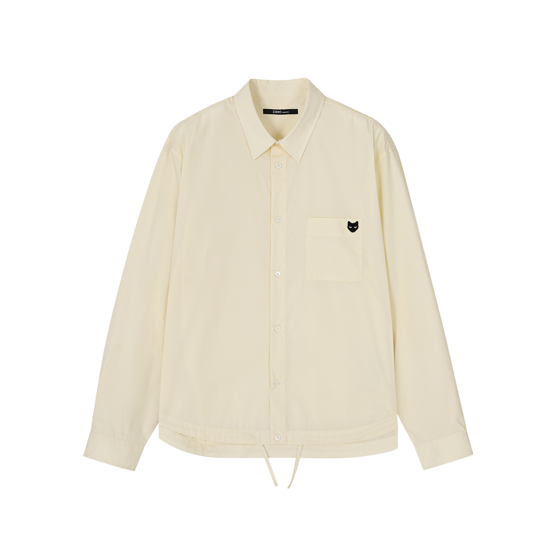 SI2SH807CR SONGZIO ZZERO Panther String Shirt Cream