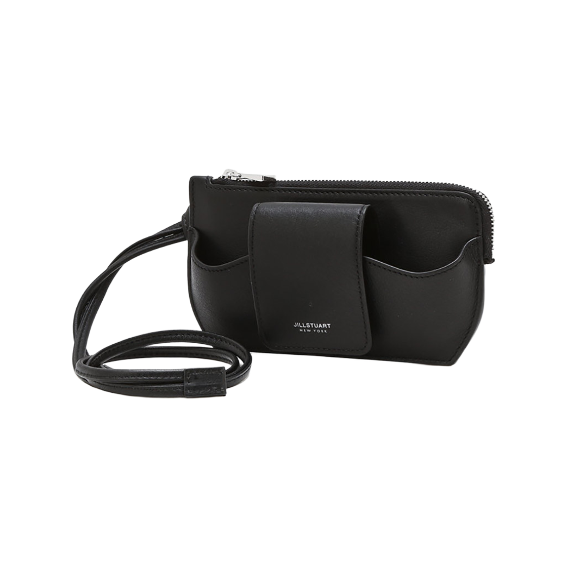 질스튜어트 액세사리 남성 블랙 소가죽 선글라스 케이스 겸 카드지갑 JUHO5F400BK 블랙(Jillstuart Men's Acc Black Cow Leather Sunglasses Case & Card Wallet Juho5F400Bk Black) - 1