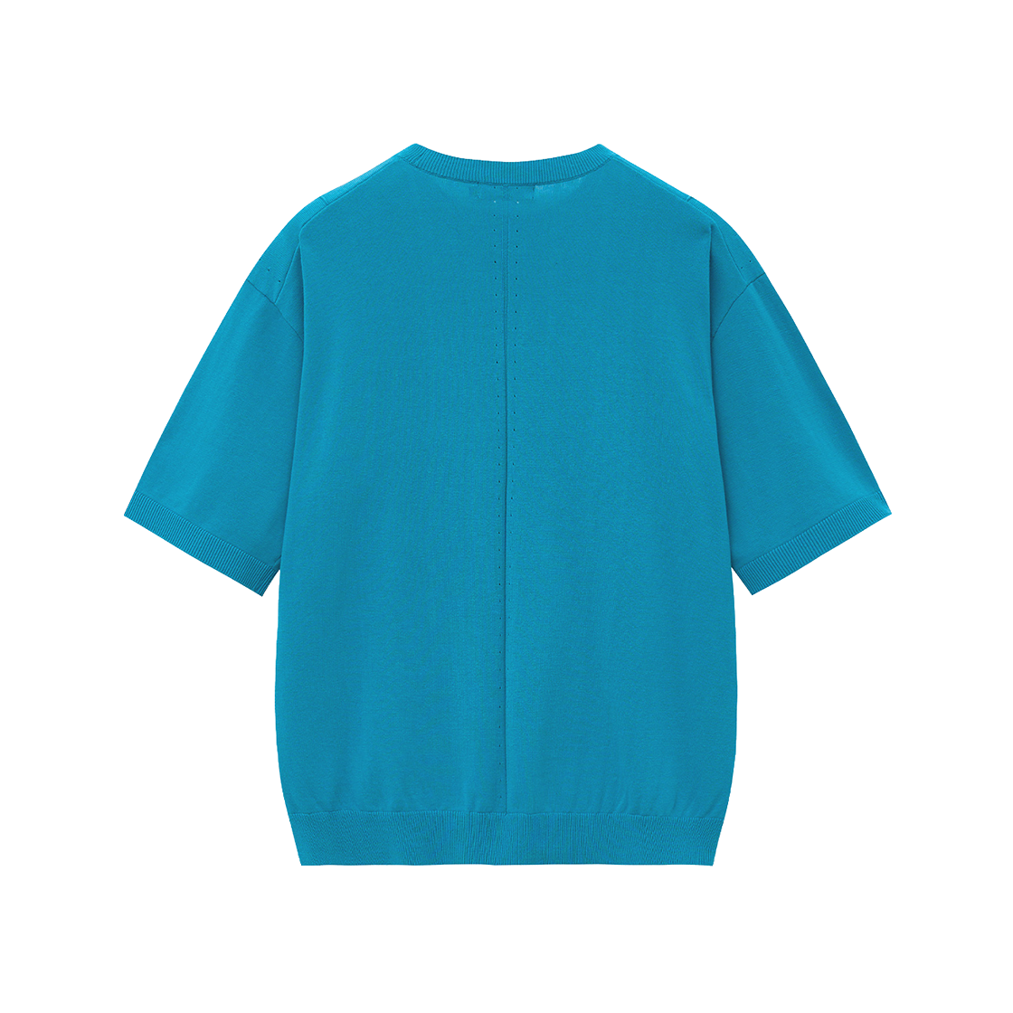 지오송지오 셈블런스 퓨어코튼 크루넥 니트 블루 ZH2KT873BL(ZIOSONGZIO SEMBLANCE Pure Cotton Crewneck Knit Blue) - 2