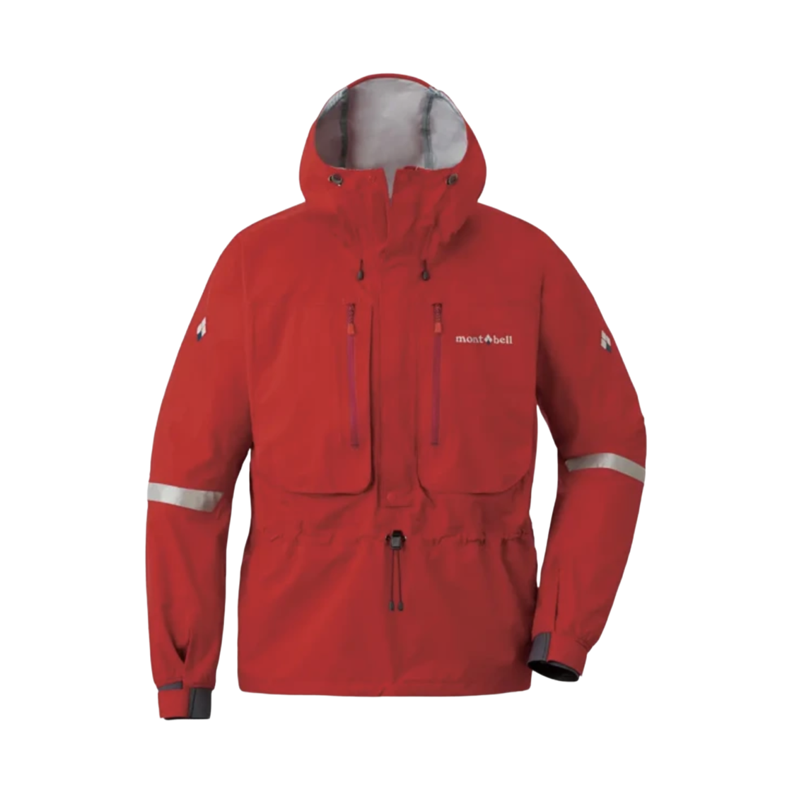 1127448 Montbell Aleut Ocean Anorak Red Brick