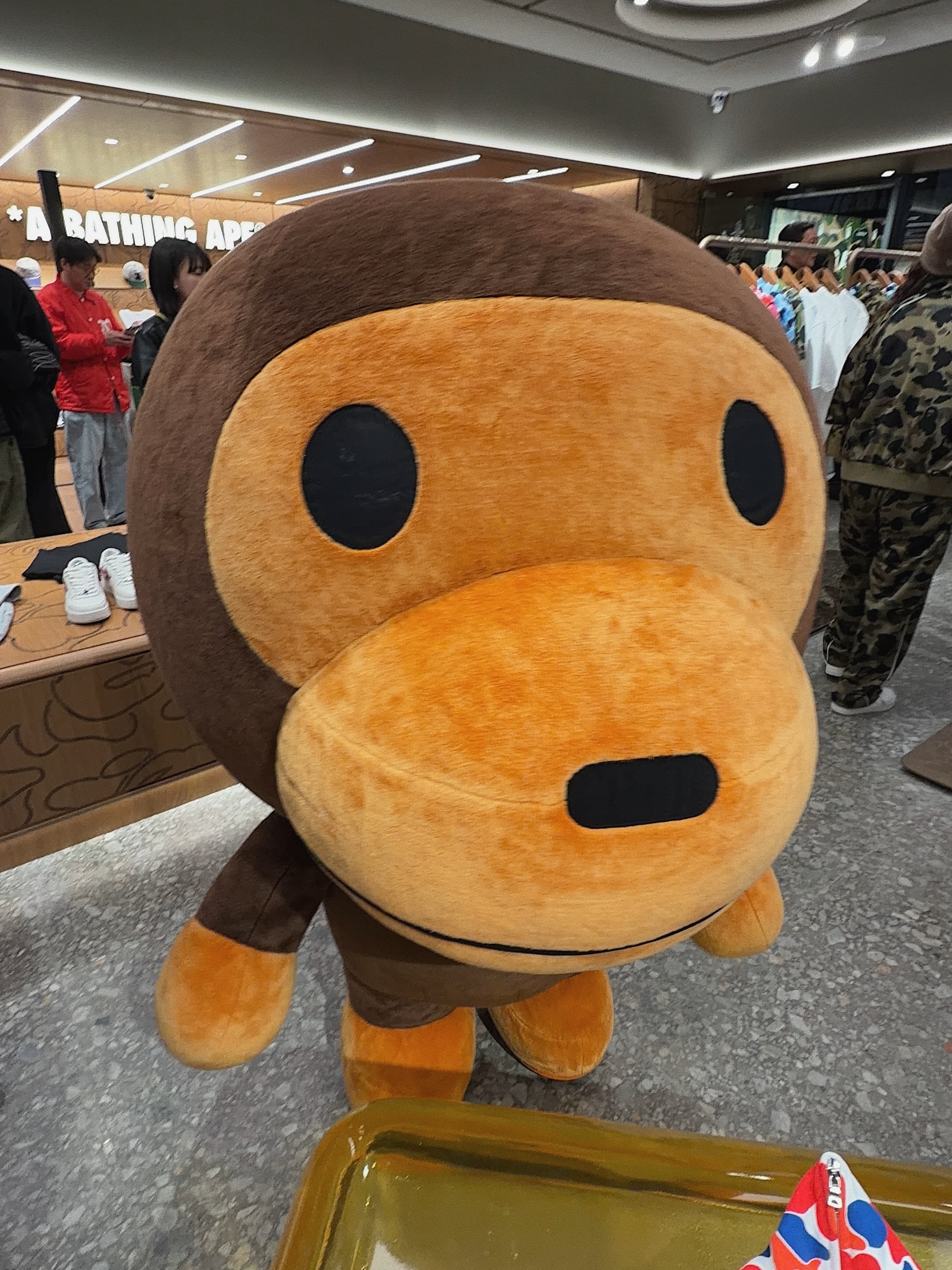 BAPE Color Camo Shark Full Zip Hoodie Red, BAPE Sta #2 White Black 착용 스타일 - 4