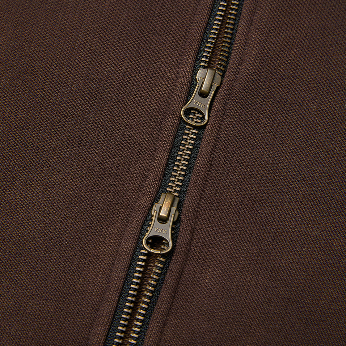 엠엠아이씨 더스크 후드 집업 브라운(MMIC Dusk Hood Zip Up Brown) - 4