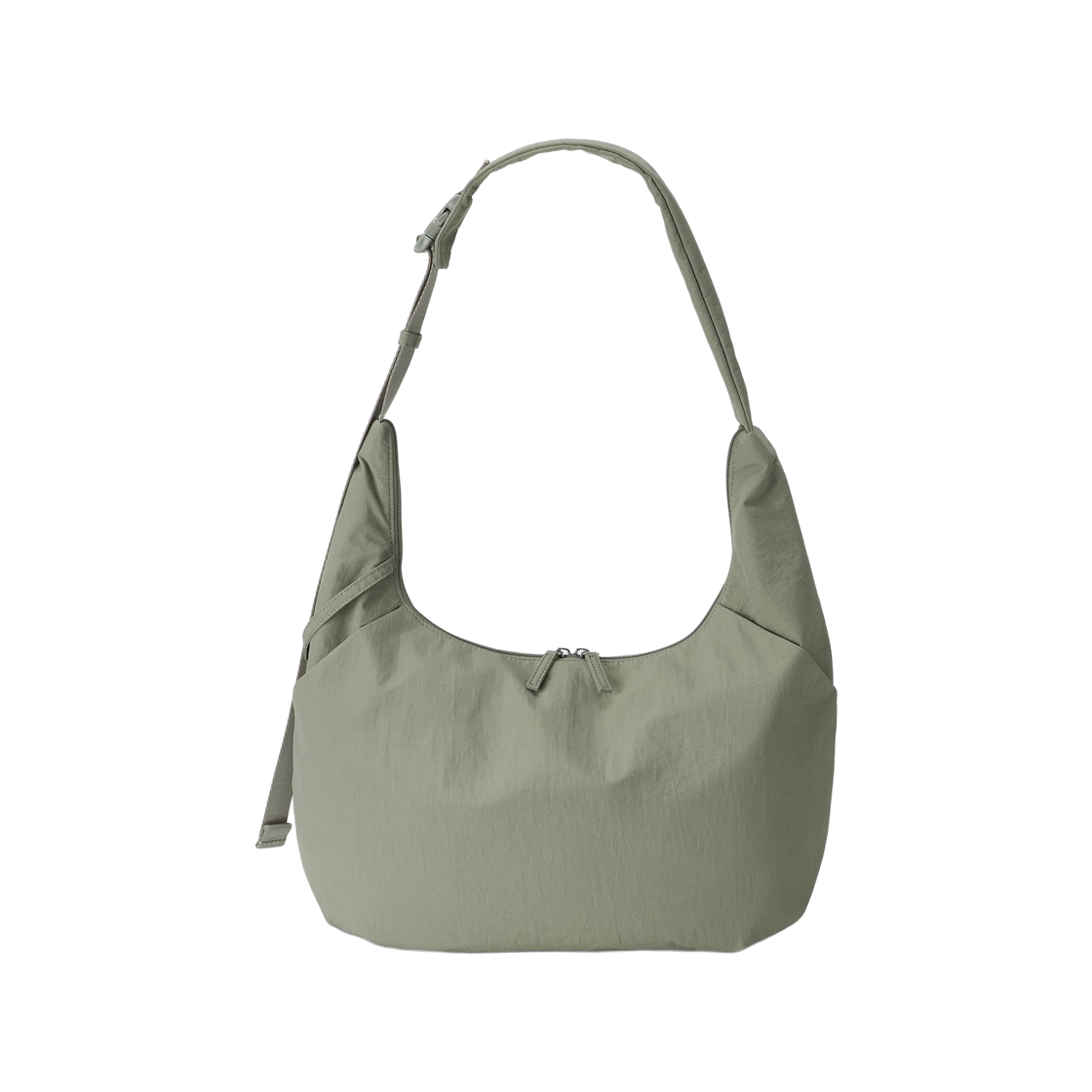 GU 소프트 나일론 코쿤 숄더백 그린(GU Soft Nylon Cocoon Shoulder Bag Green)