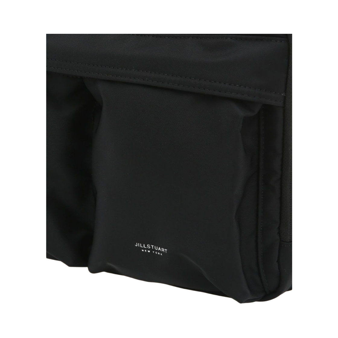 질스튜어트 액세사리 남성 에반 블랙 투포켓 나일론 크로스백 JUBA5F500BK 블랙(Jillstuart Men's Acc Evan Black Two-Pocket Nylon Crossbody Bag Juba5F500Bk Black) - 4