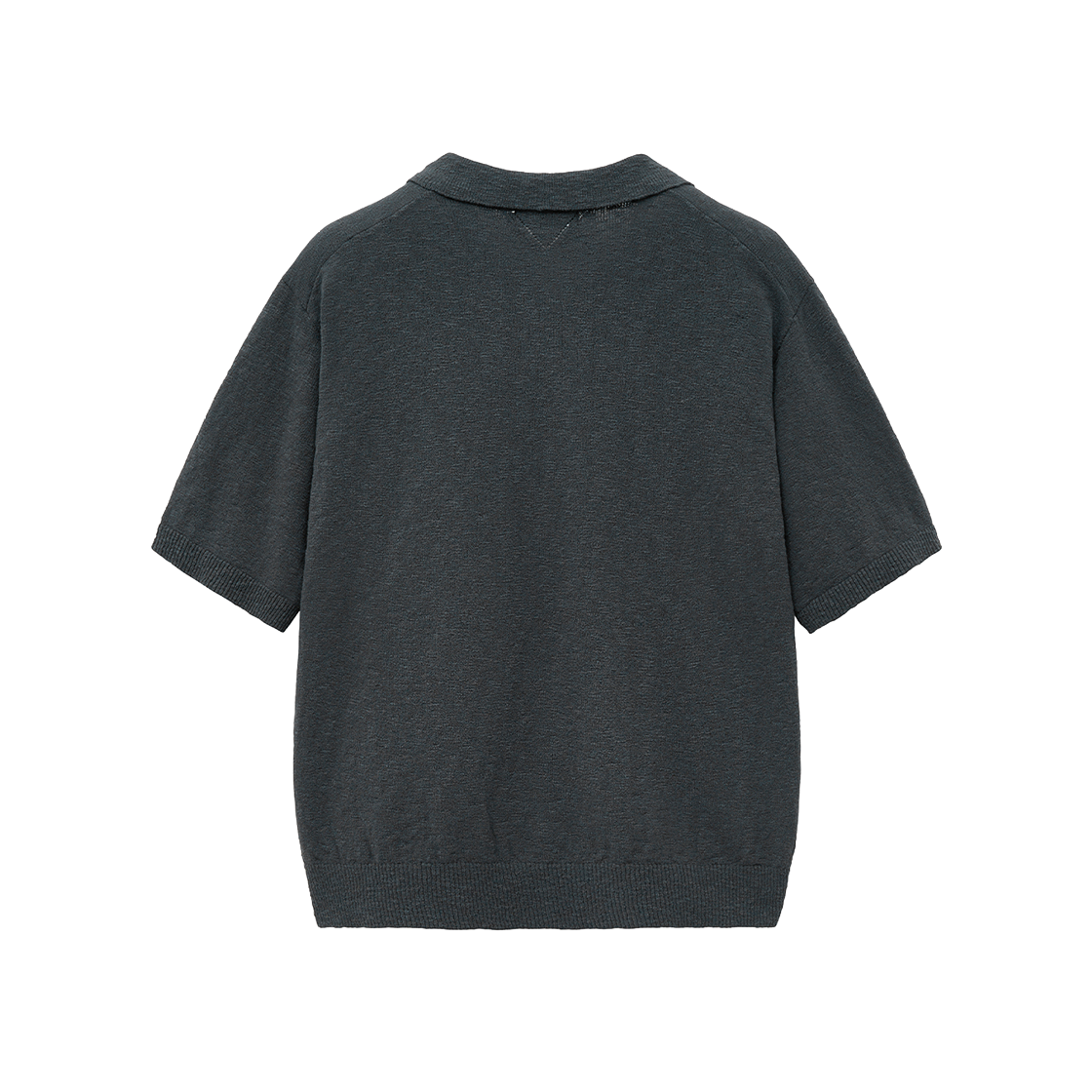 지오송지오 셈블런스 부클 카라 니트 다크그레이 ZH2KT877DG(ZIOSONGZIO SEMBLANCE Boucle Collared Knit Dark Grey) - 2