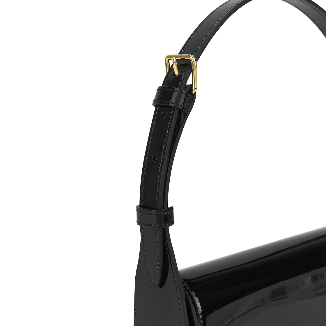 셀린느 테렌스 페이턴트 카프스킨 숄더백 블랙(Celine Shoulder Bag Terence In Patent Calfskin Black) - 4