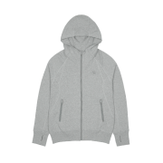 Sansan Gear Sling Zip-Up Hoodie Melange Grey
