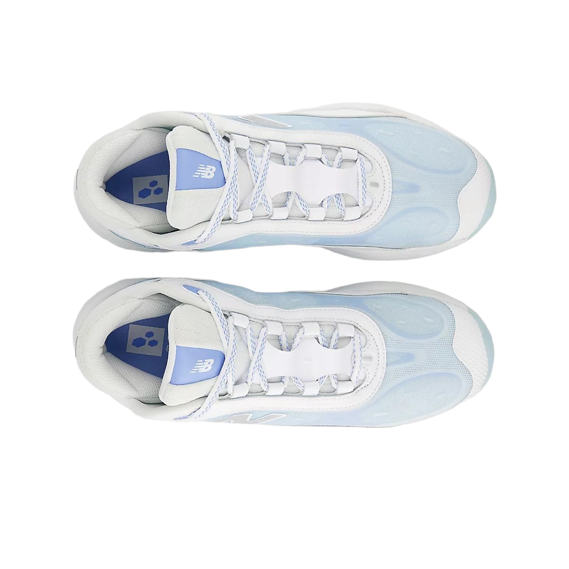 뉴발란스 프레쉬 폼 BB v3 화이트 일렉트릭 스카이(New Balance Fresh Foam BB v3 White Electric Sky) - 2