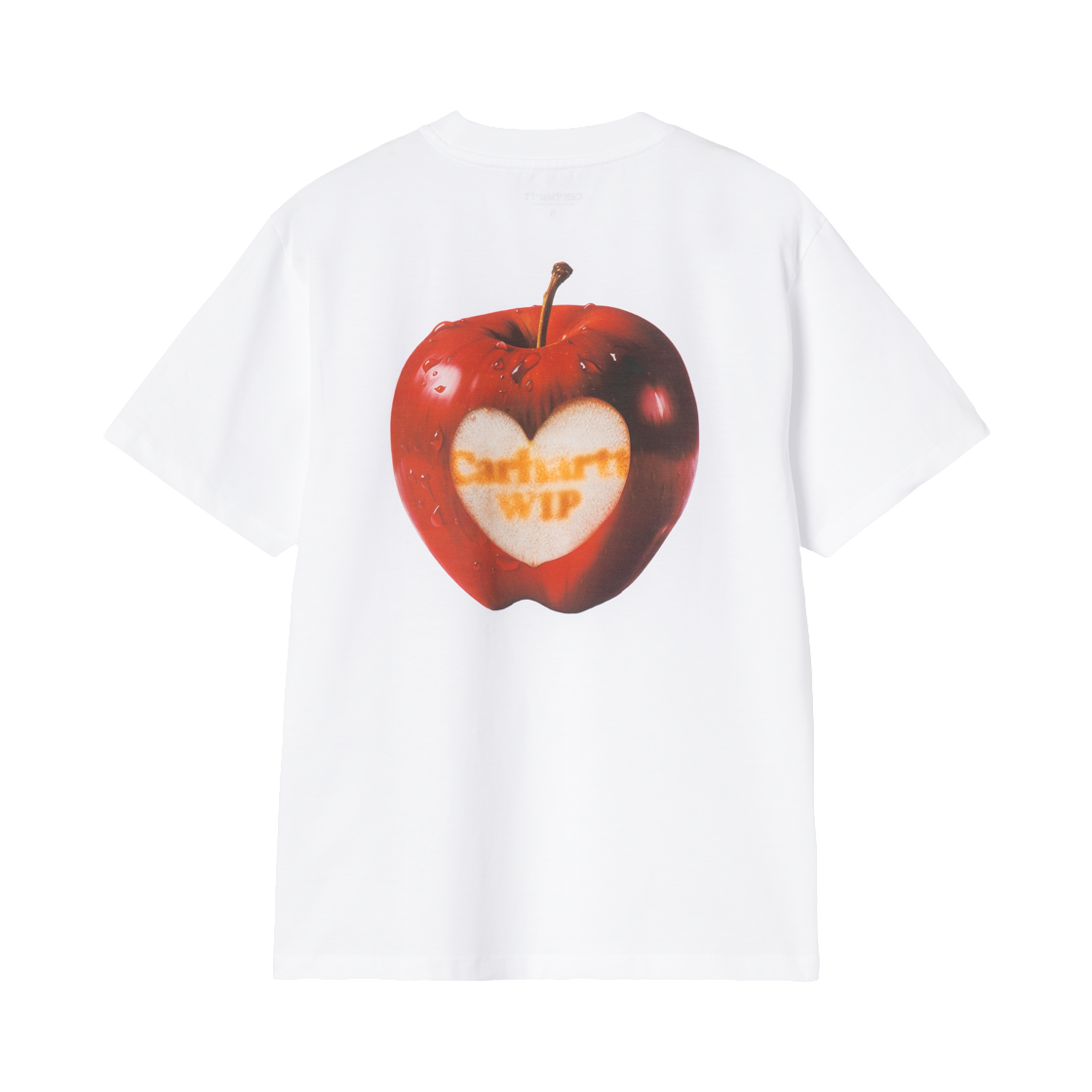 (W) 칼하트 WIP 숏슬리브 스포일드 티셔츠 화이트((W) Carhartt WIP S/S Spoiled T-Shirt White) - 2