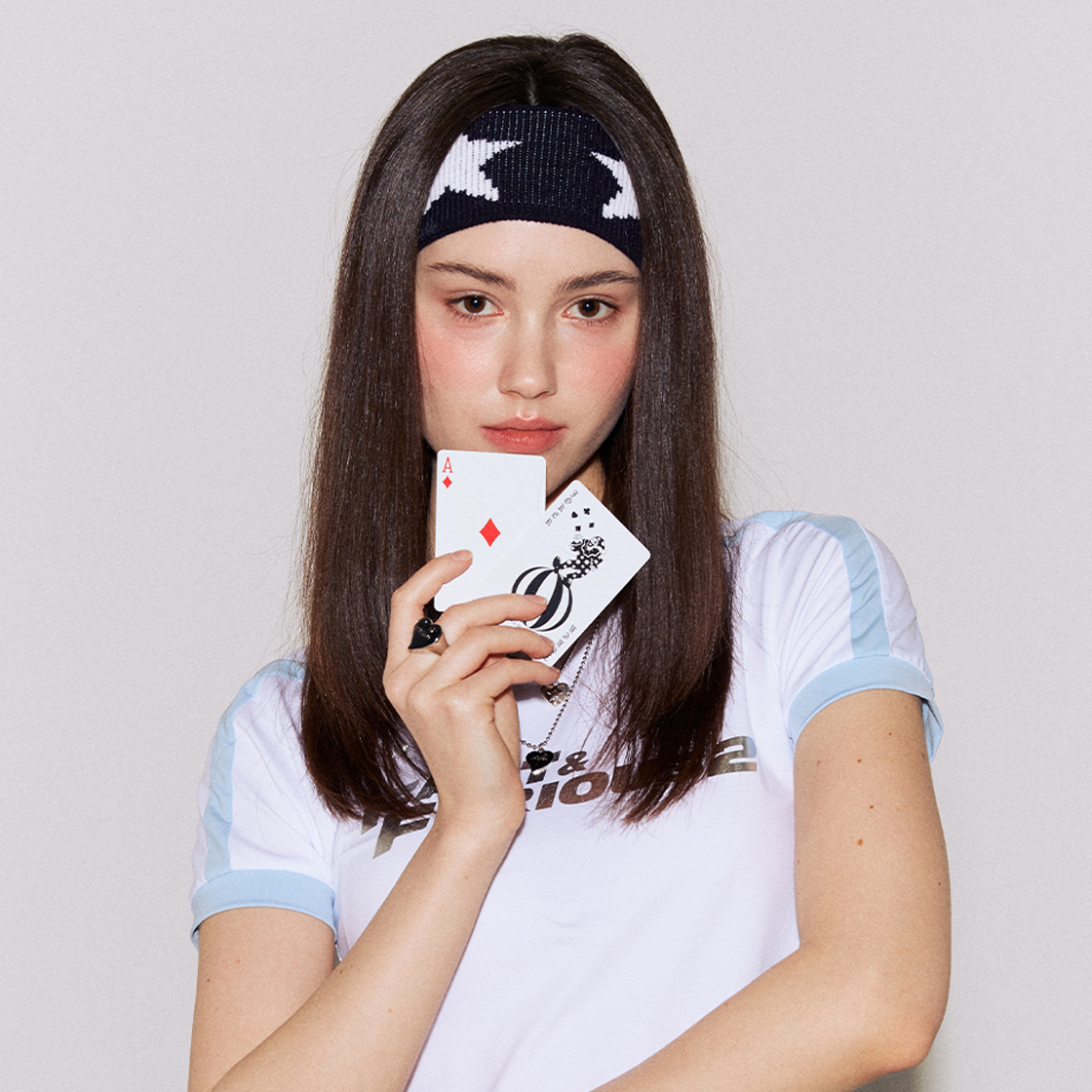 라츠유 벨라 헤어밴드 네이비(LOTS YOU Bella Head Band Navy) - 3