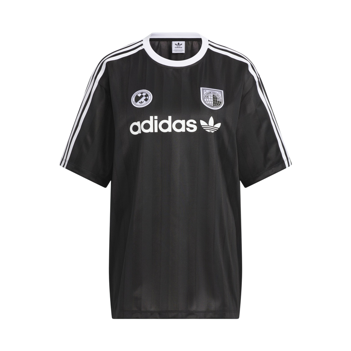 HZ0844 (W) Adidas Originals Short Sleeve Jersey Black - KR Sizing
