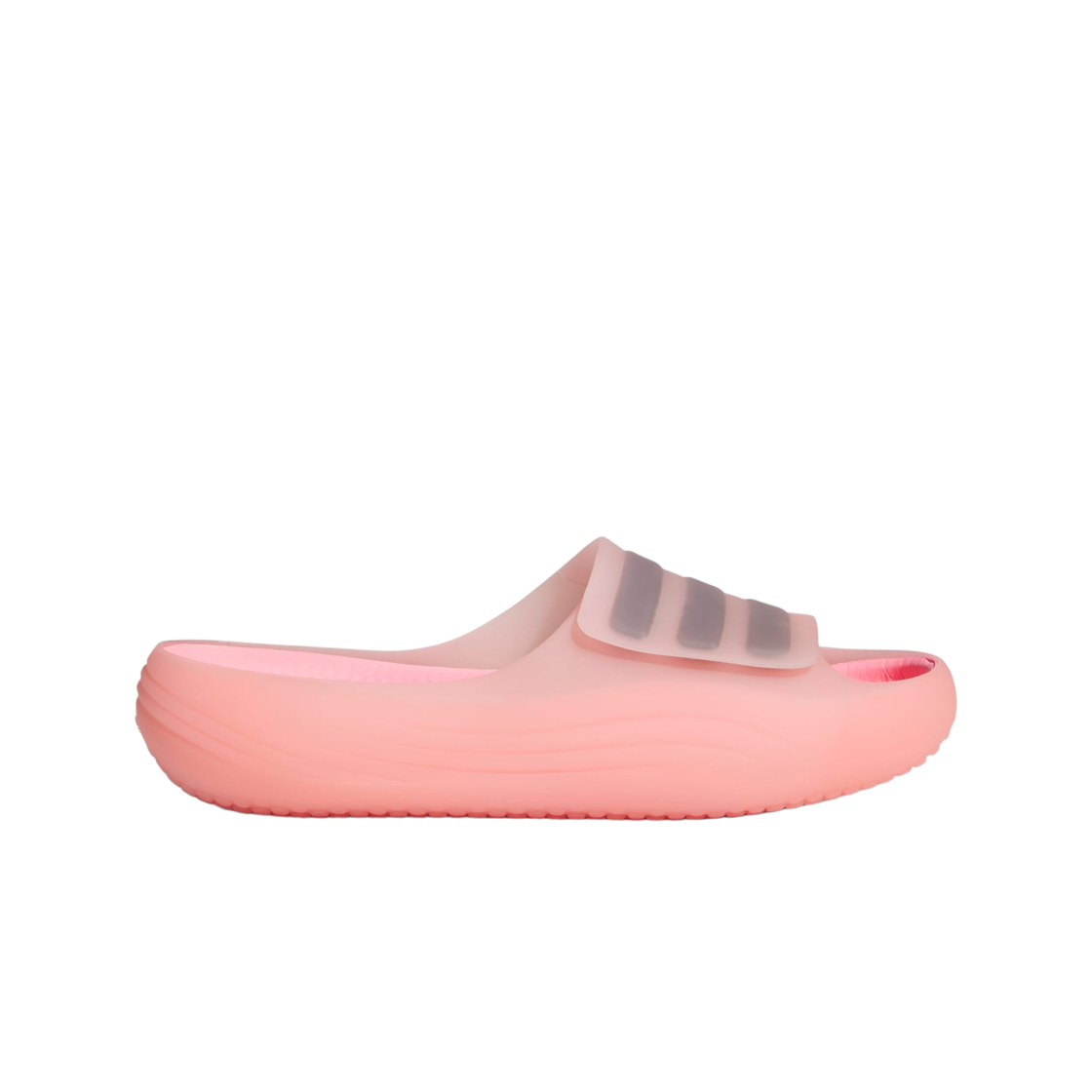 JP6300 Adidas Adislide Sandals Light Pink Core Black
