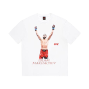 Wacko Maria x UFC Washed Heavy Weight Crewneck T-Shirt Type-2 White