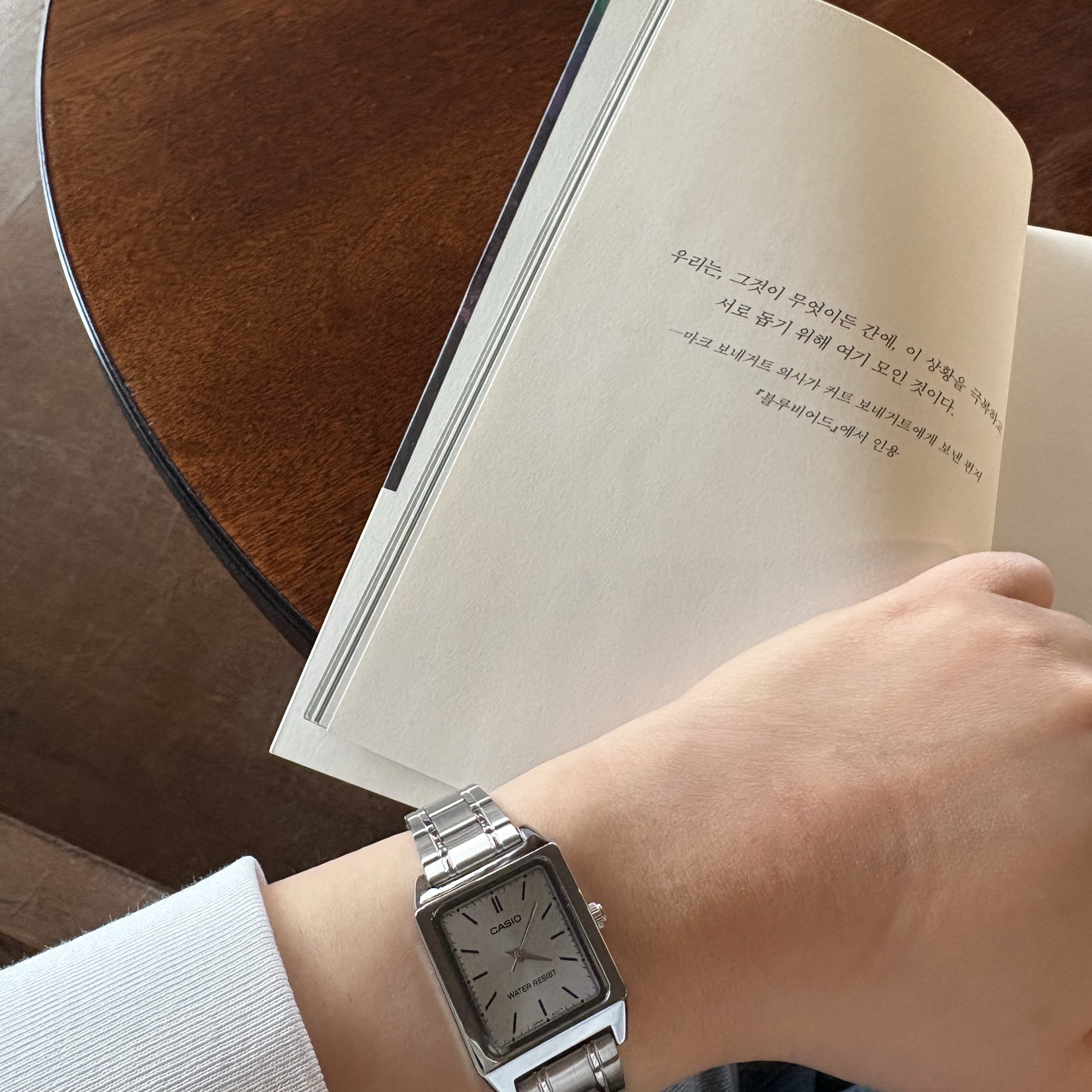 Casio LTP-V007D-2E 착용 스타일