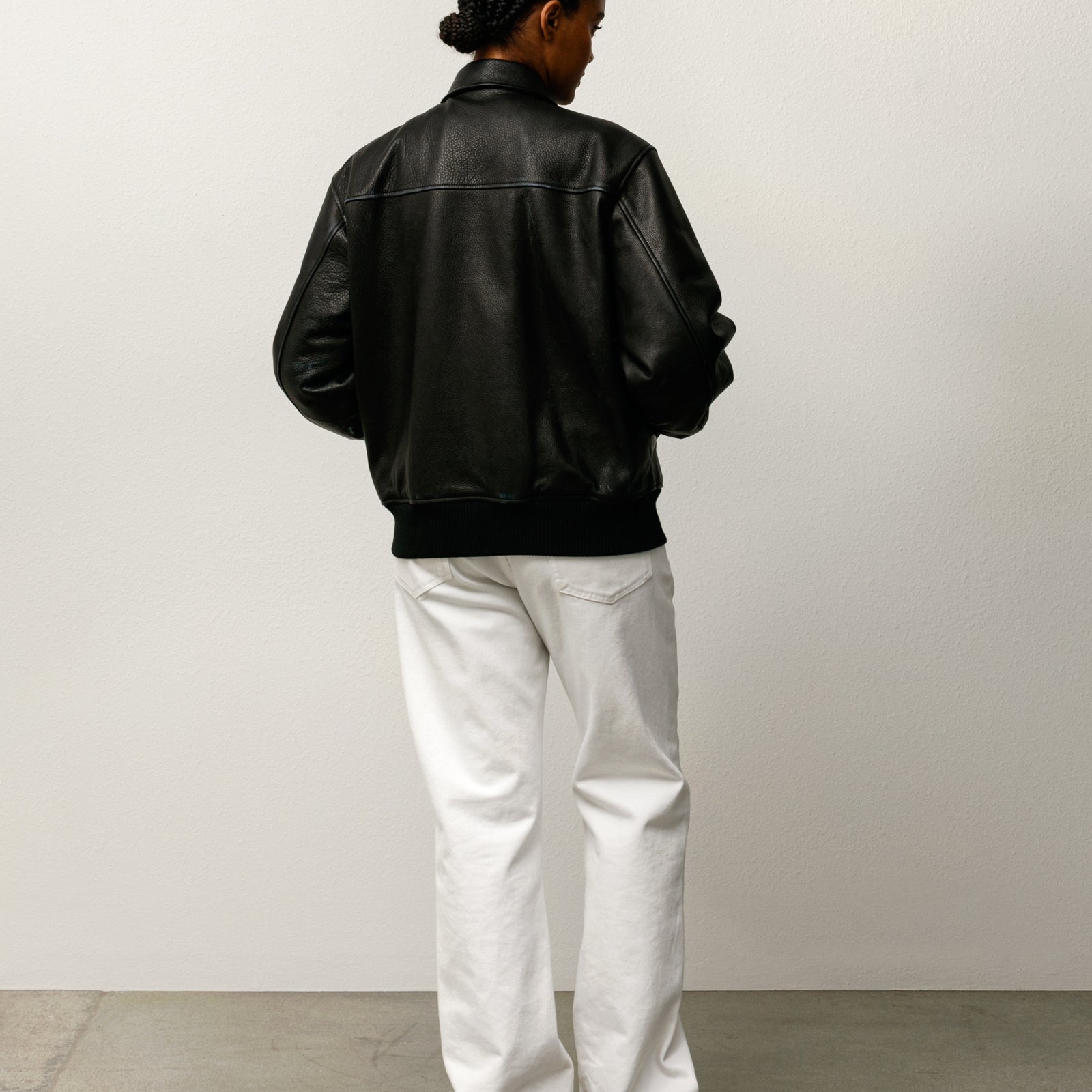 Stussy Leather Flight STYLE | KREAM