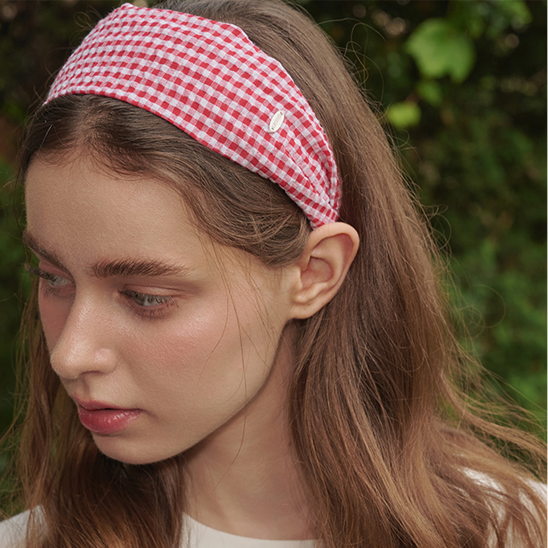 라츠유 피오나 헤어밴드 레드(LOTS YOU Fiona Hair Band Red) - 2