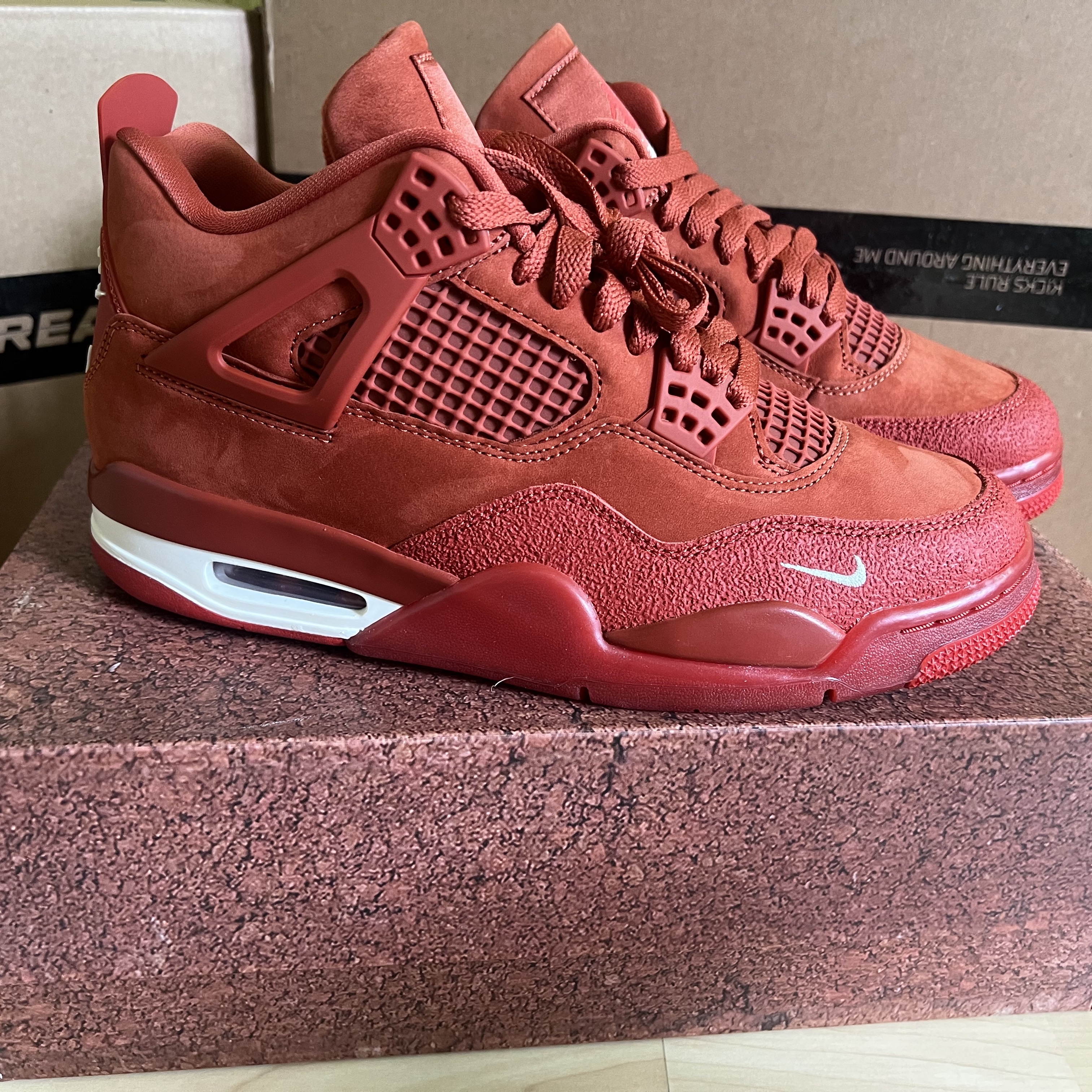 Jordan 4 x Nigel Sylvester Retro OG SP Brick by Brick 착용 스타일
