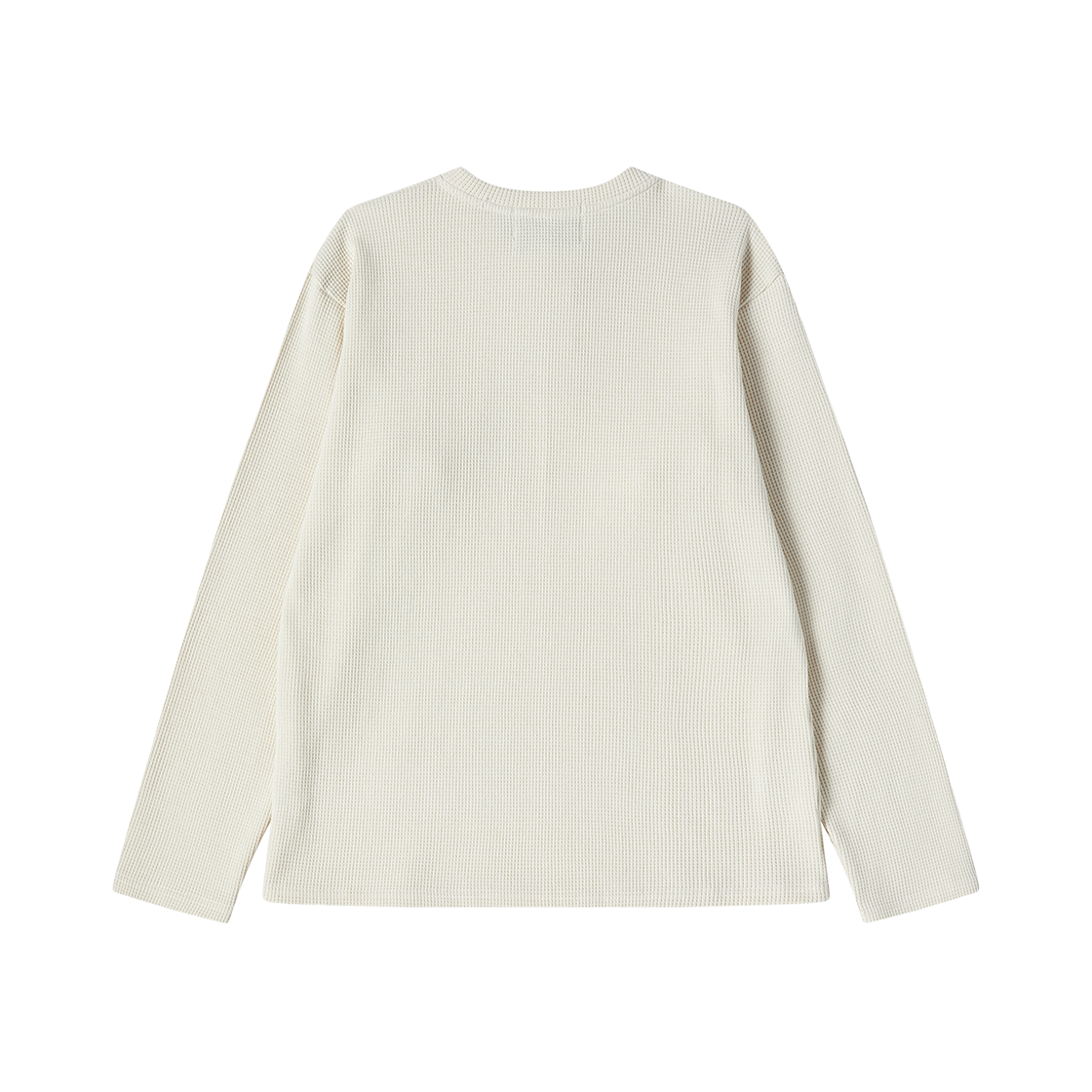 엔 아카이브 헤비 웨이트 와플 헨리넥 티셔츠 크림(N ARCHIVE Heavy Weight Waffle Henry Neck T-Shrit Cream) - 2