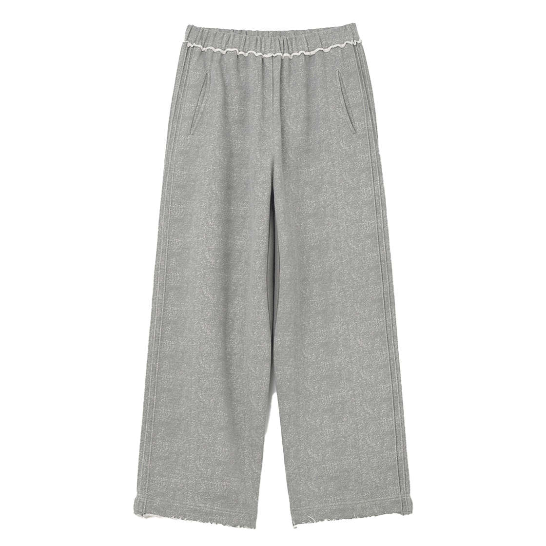 밀로 아카이브 글리치 스웻 팬츠 멜란지 그레이(Millo Archive Glitch Sweat Pants Melange Gray)