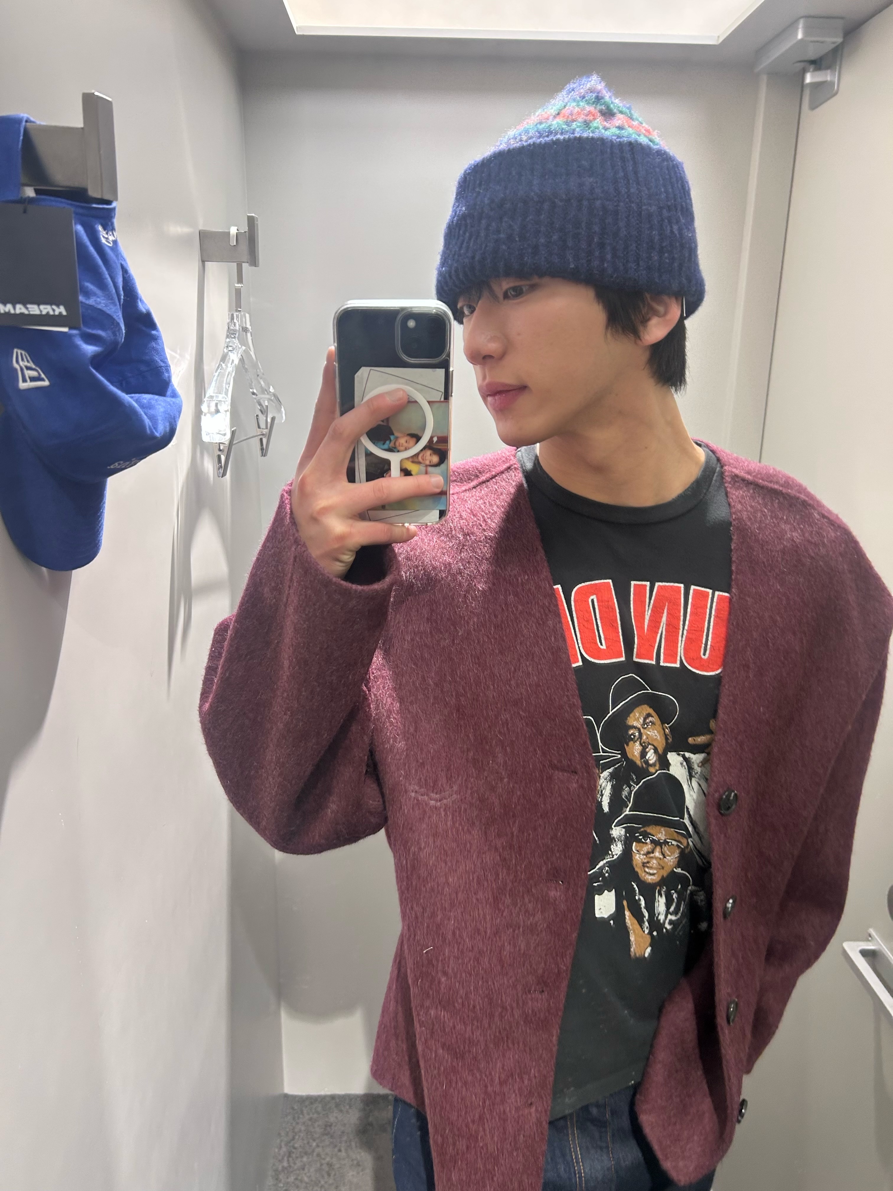 Entire Studios Jool Jacket Plum - 25FW 착용 스타일 - 1