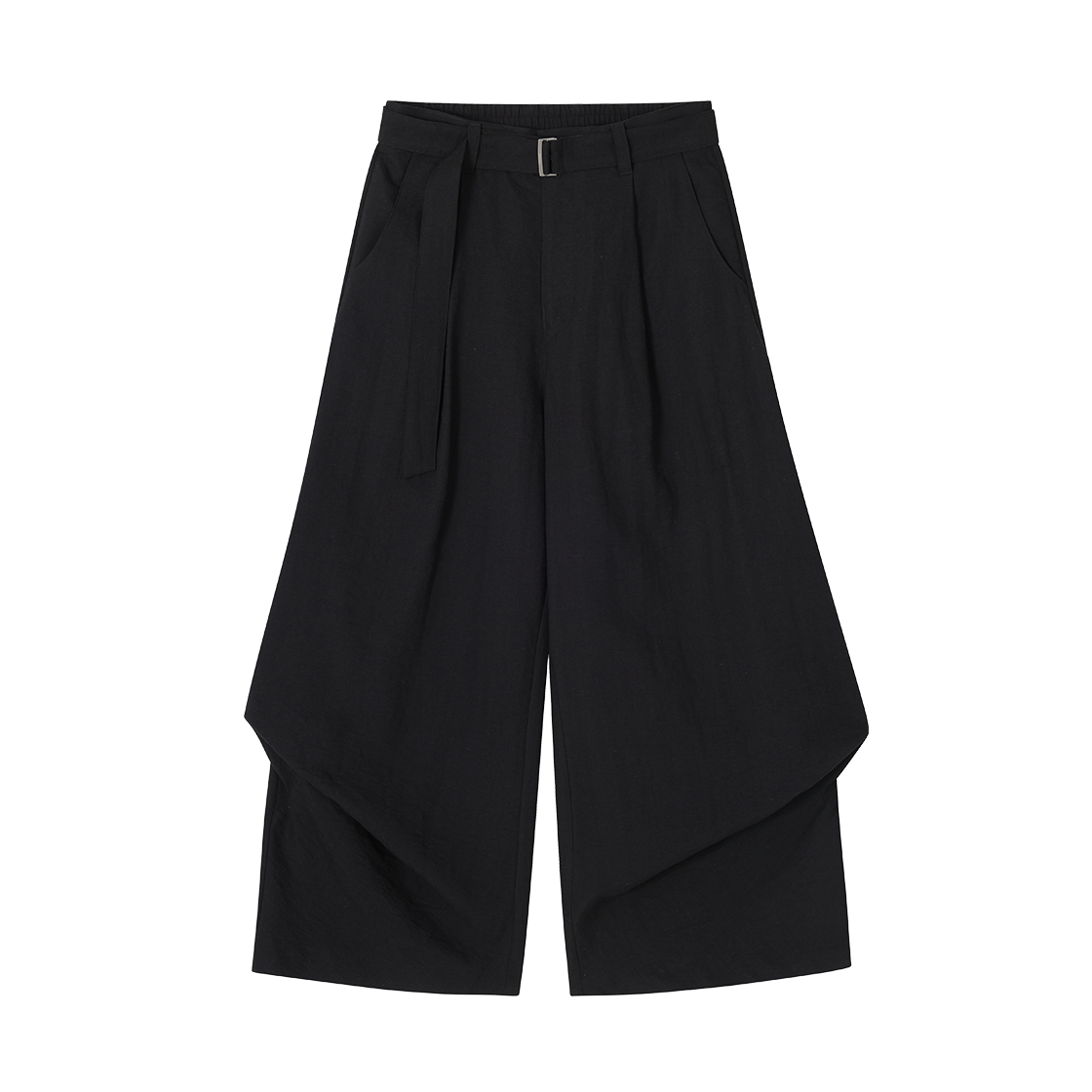 송지오 컬렉션 바이어스 드레이프 팬츠 블랙(SONGZIO COLLECTION Bias Drape Pants Black)