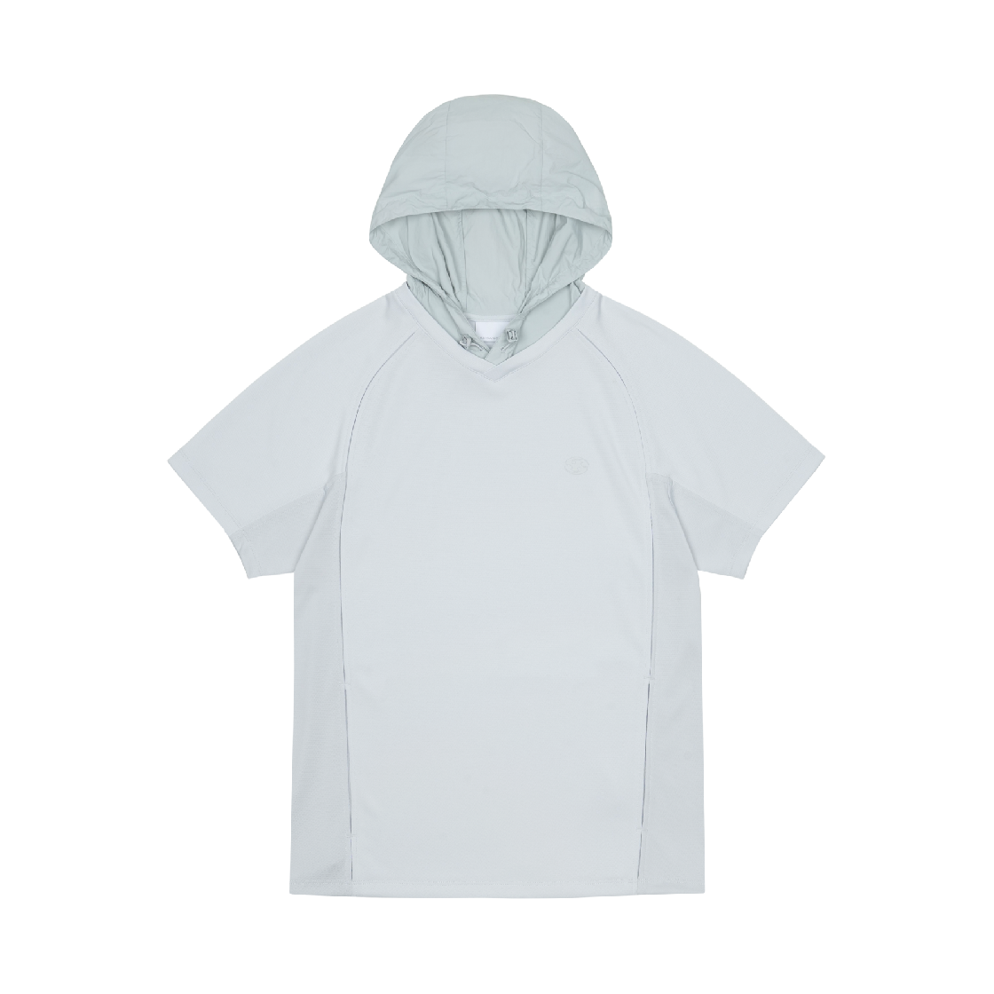 SG26SSTOTS006 Sansan Gear Hooded Mesh T-Shirt Sky Blue