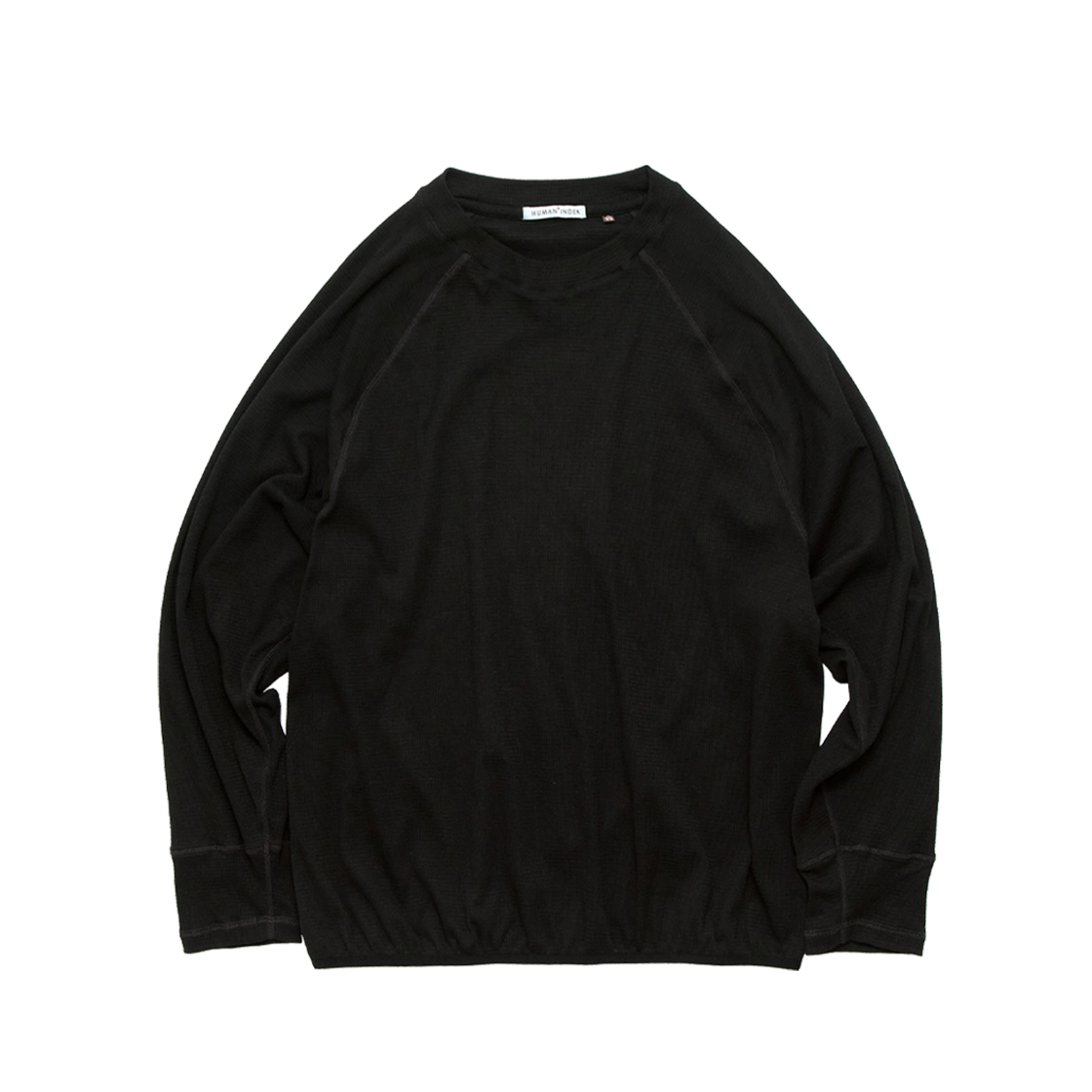 폴리테루 휴먼인덱스 휴먼 써멀 롱슬리브 블랙(Polyteru Human Index Human Thermal Long Sleeves Black)