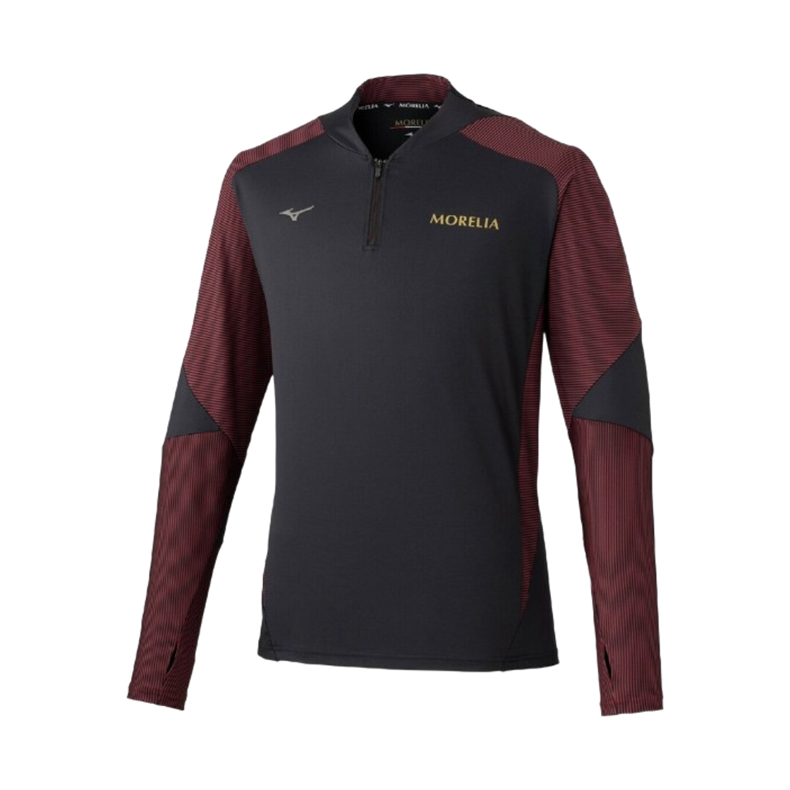 P2MCD00509 Mizuno Morelia Training Top Black