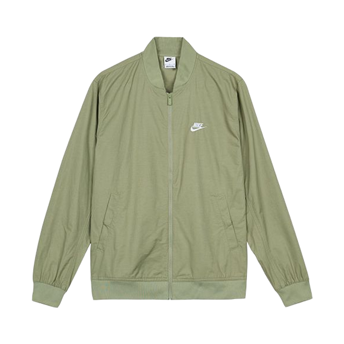 DM6822-386 Nike NSW Essentials Woven Unlined Bomber Jacket Green - Asia