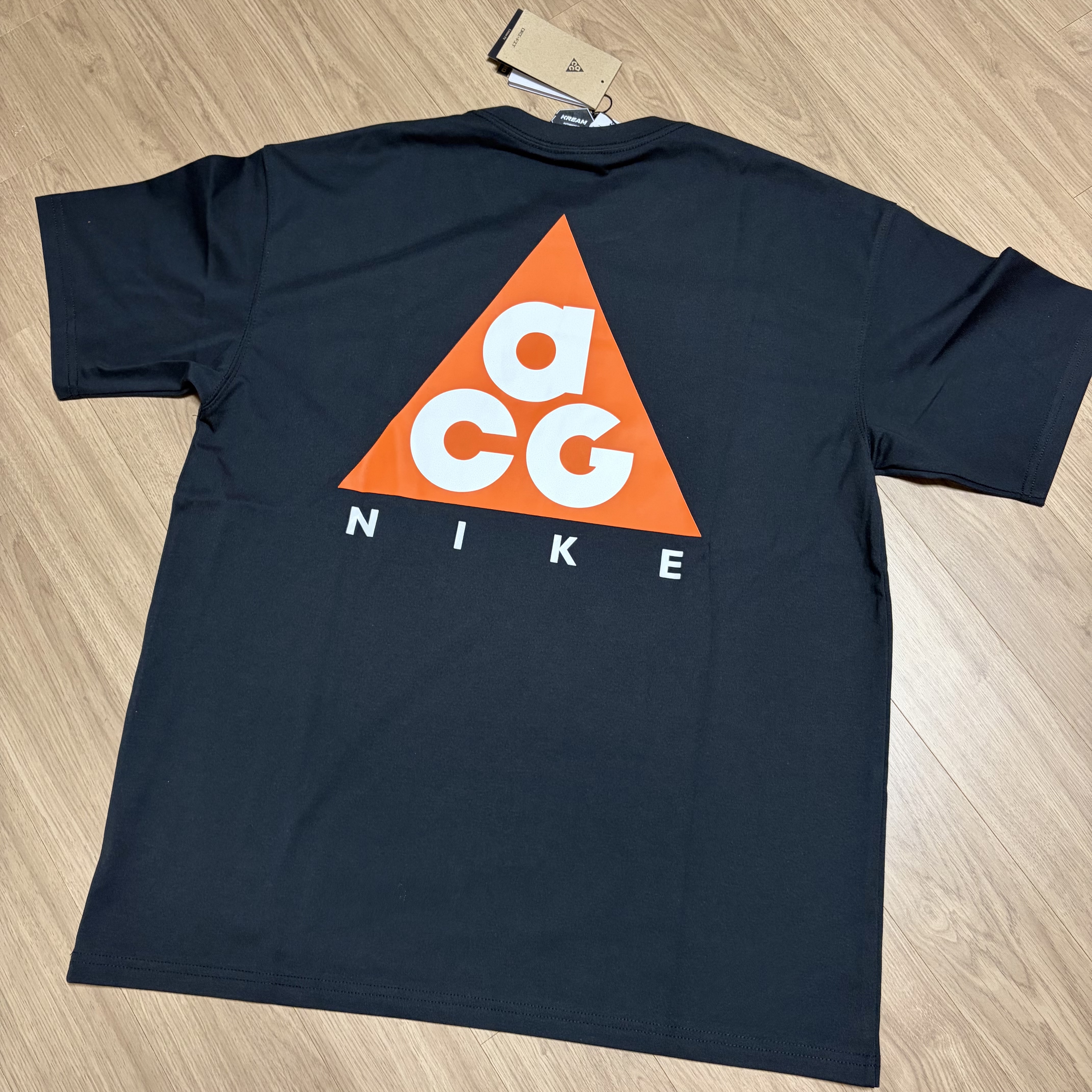 Nike ACG Max 90 T-Shirt Black - Asia 착용 스타일 - 1