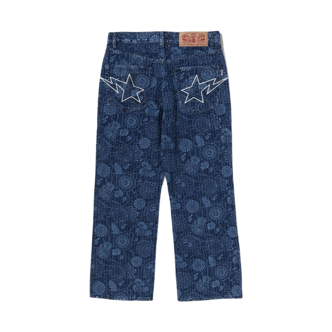 베이프 재패니즈 인디고 아트 카모 릴렉스드 핏 데님 팬츠 인디고(BAPE Japanese Indigo Art Camo Relaxed Fit Denim Pants Indigo) - 2