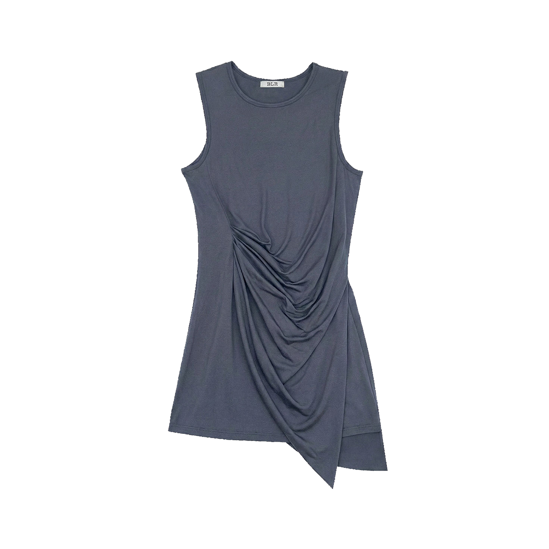 BLR2E07SL05-GY BLR Soft Draping Sleeveless Grey