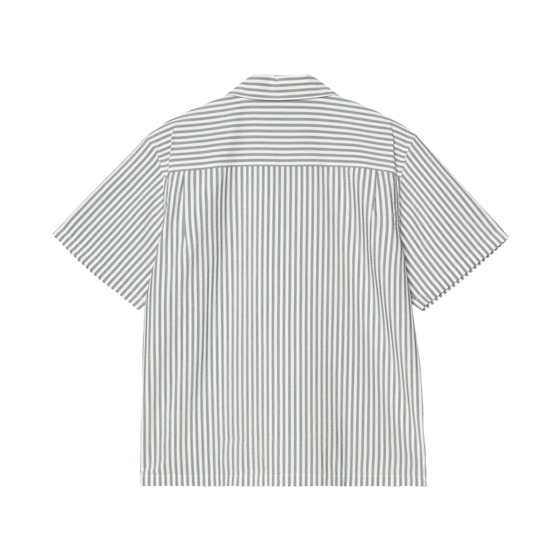 칼하트 WIP 숏슬리브 레벨 셔츠 레벨 스트라이프 블루 리버 왁스(Carhartt WIP S/S Leavel Shirt Leavel Stripe Blue River Wax) - 2