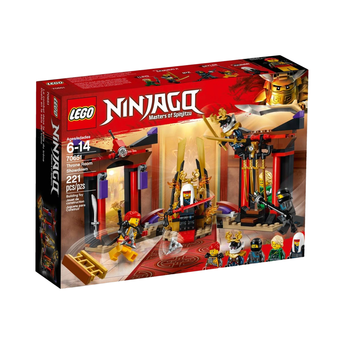 레고 닌자고 닌자고 왕좌의 대결(Lego Ninjago Throne Room Showdown) - 2