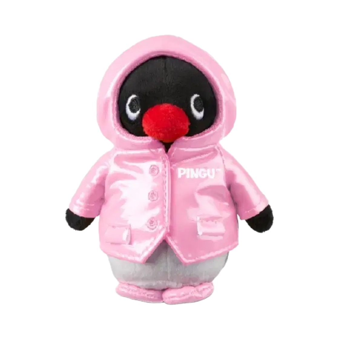 핑구 x CGV 우비 핑구 인형 키링 핑크 (10cm)(Pingu x CGV Raincoat Pingu Doll Keyring Pink (10cm)) - 3