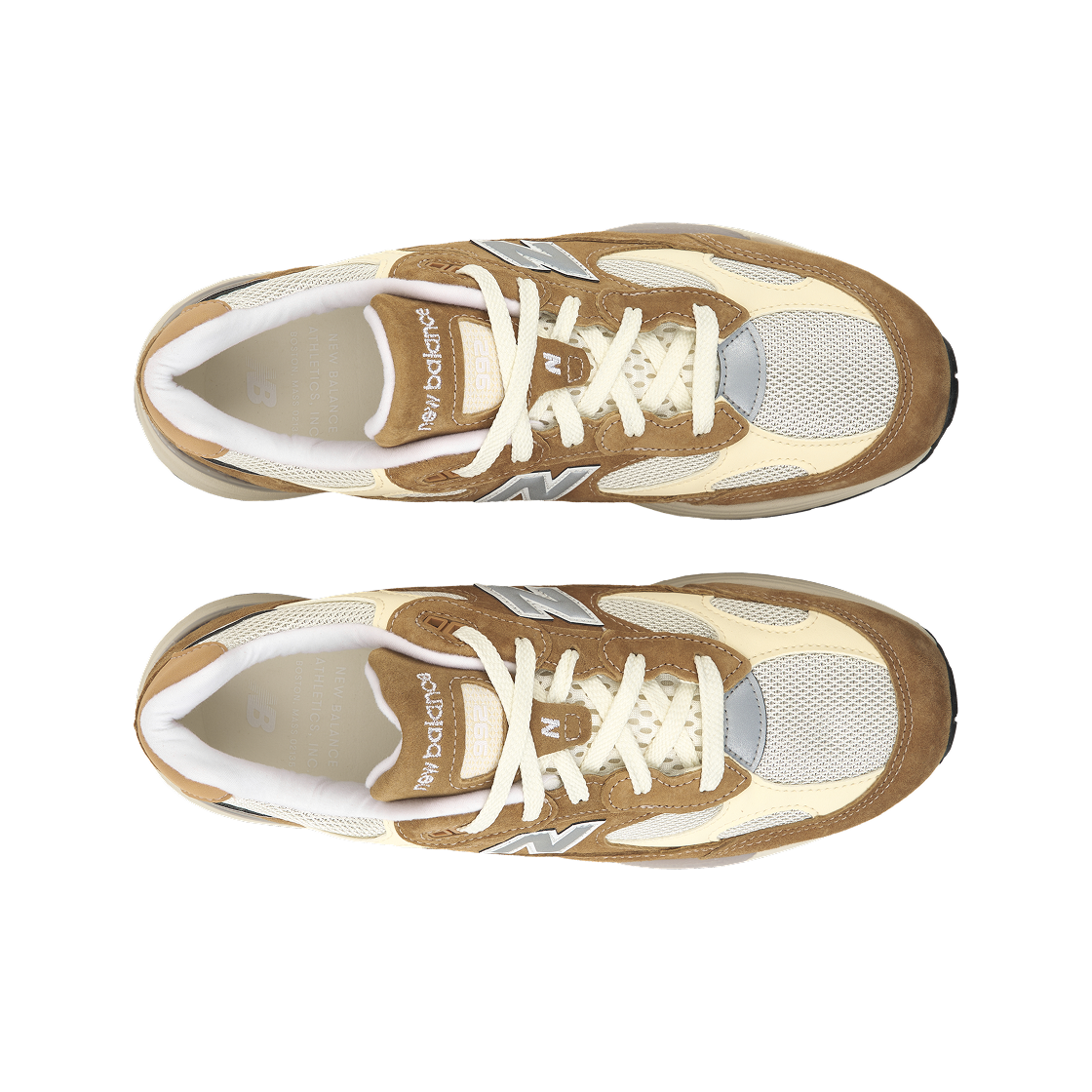 뉴발란스 992 메이드 인 USA 스위트 카라멜 칼슘(New Balance 992 Made in USA Sweet Caramel Calcium) - 5