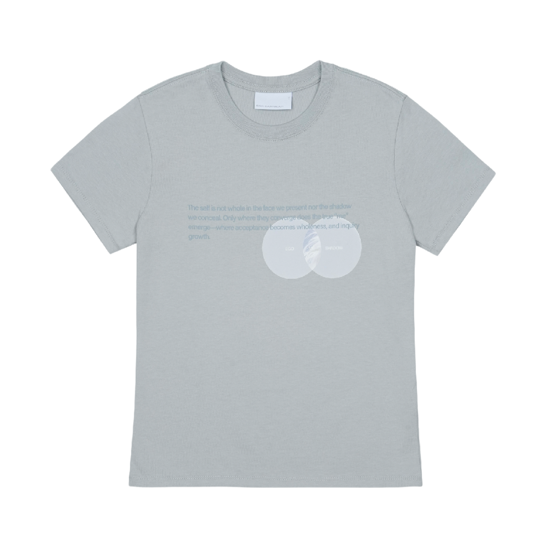 SG26SSTOTS002 Sansan Gear Mind T-Shirt Light Grey_0