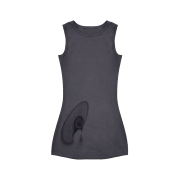 BLR Room of Echoes Graphic Sleeveless Grey