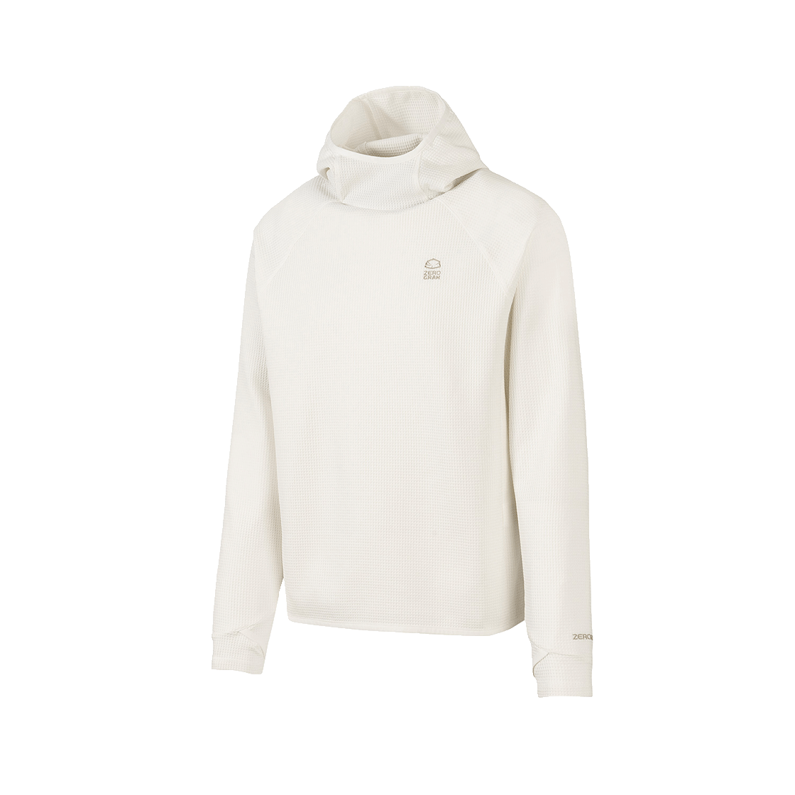 제로그램 SEAWOOL® 후드 티셔츠(ZEROGRAM Seawool Hood T-Shirts Ivory) - 1