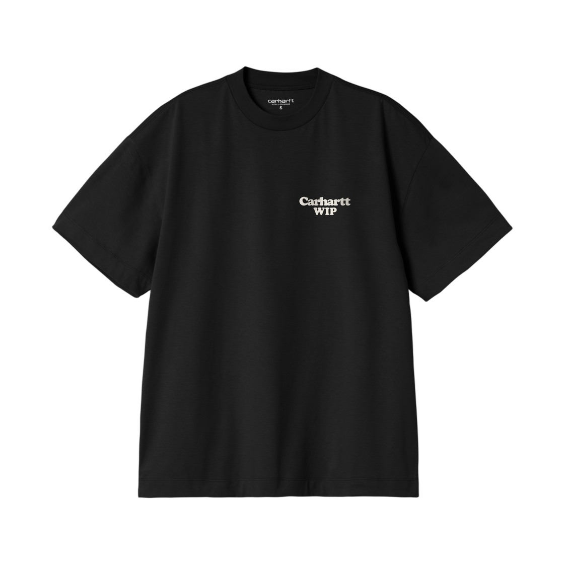 I036389-89-XX (W) Carhartt WIP S/S Spoiled T-Shirt Black
