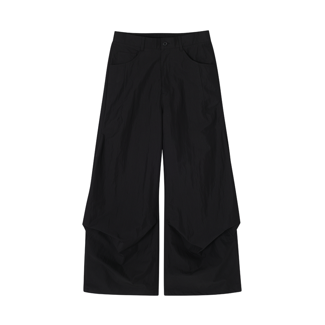 송지오 컬렉션 바이어스 드레이프 플레어 팬츠 블랙(SONGZIO COLLECTION Bias Drape Flare Pants Black)