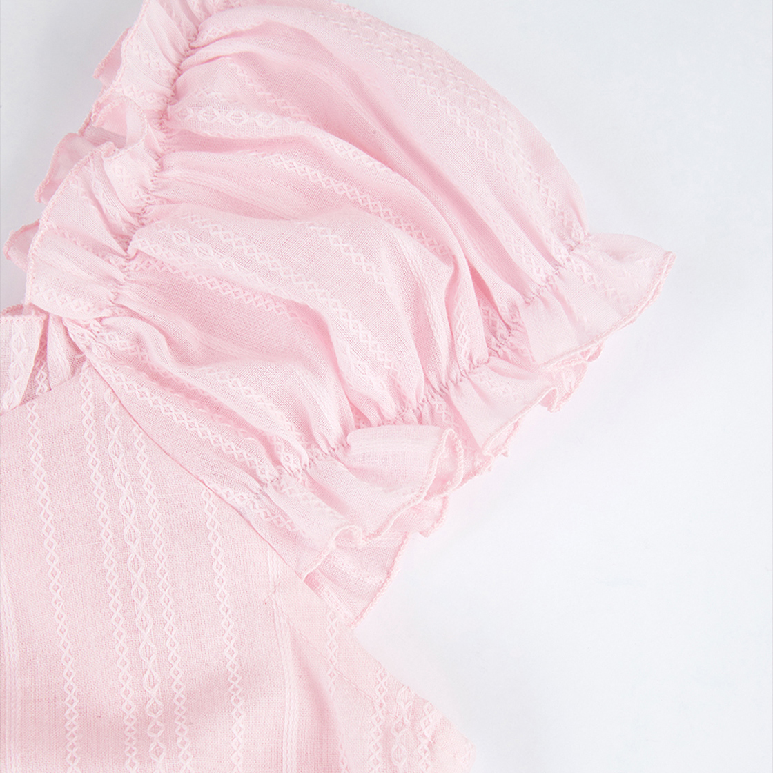 라츠유 엘라 블라우스 라이트 핑크(LOTS YOU Ella Blouse Light Pink) - 4
