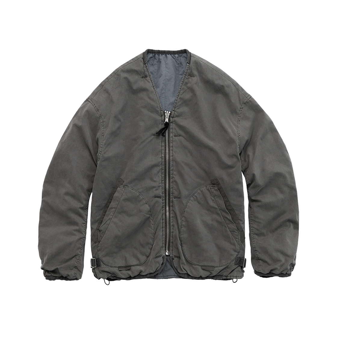 폴리테루 리버시블 라이너 자켓 세이지 그레이+제이드(Polyteru Reversible Liner Jacket Sage Gray + Jade) - 2