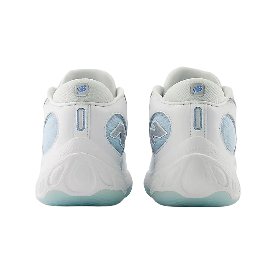 뉴발란스 프레쉬 폼 BB v3 화이트 일렉트릭 스카이(New Balance Fresh Foam BB v3 White Electric Sky) - 3