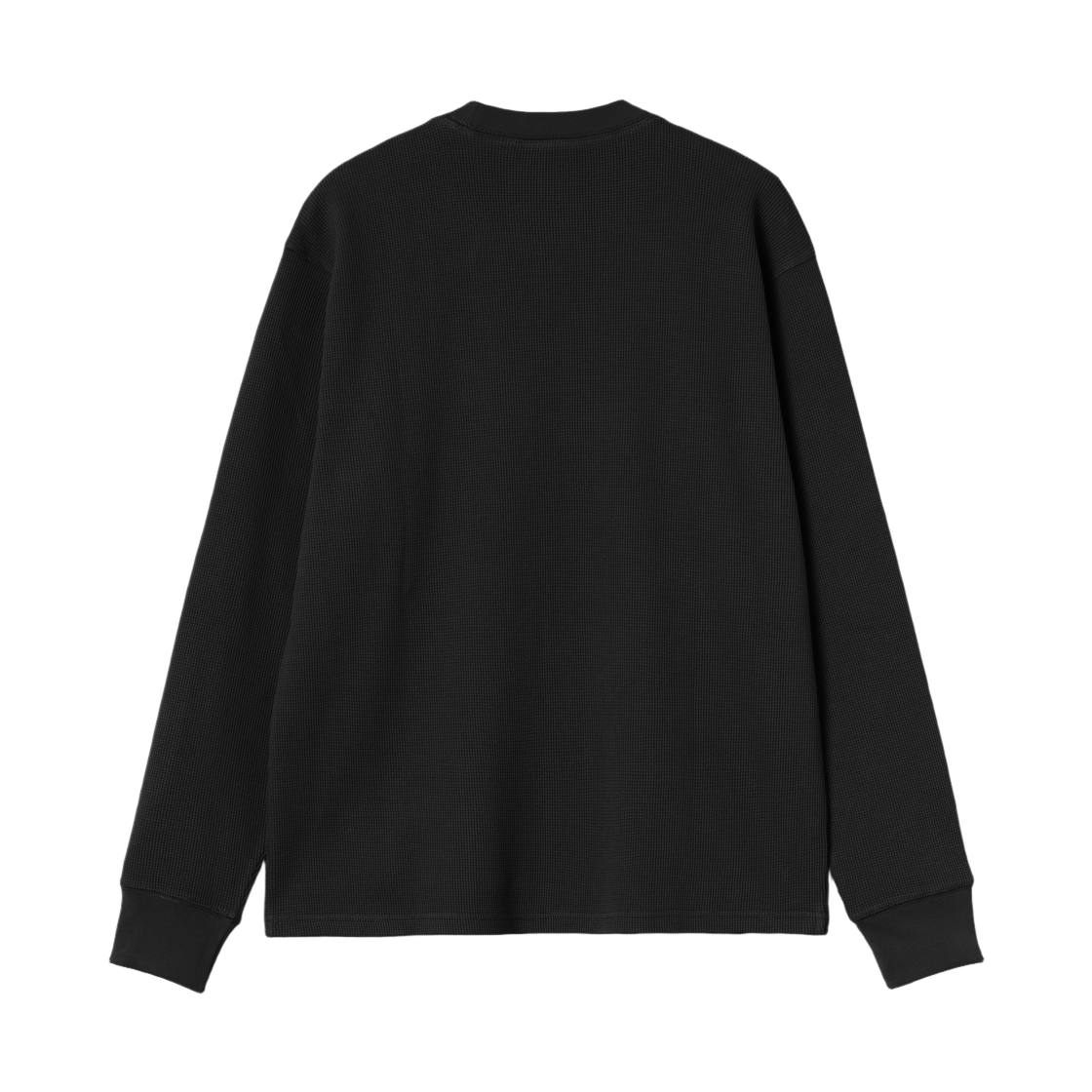 칼하트 WIP 롱슬리브 에이티나인 와플 티셔츠 블랙 화이트(Carhartt WIP L/S Eightynine Waffle T-Shirt Black White) - 2