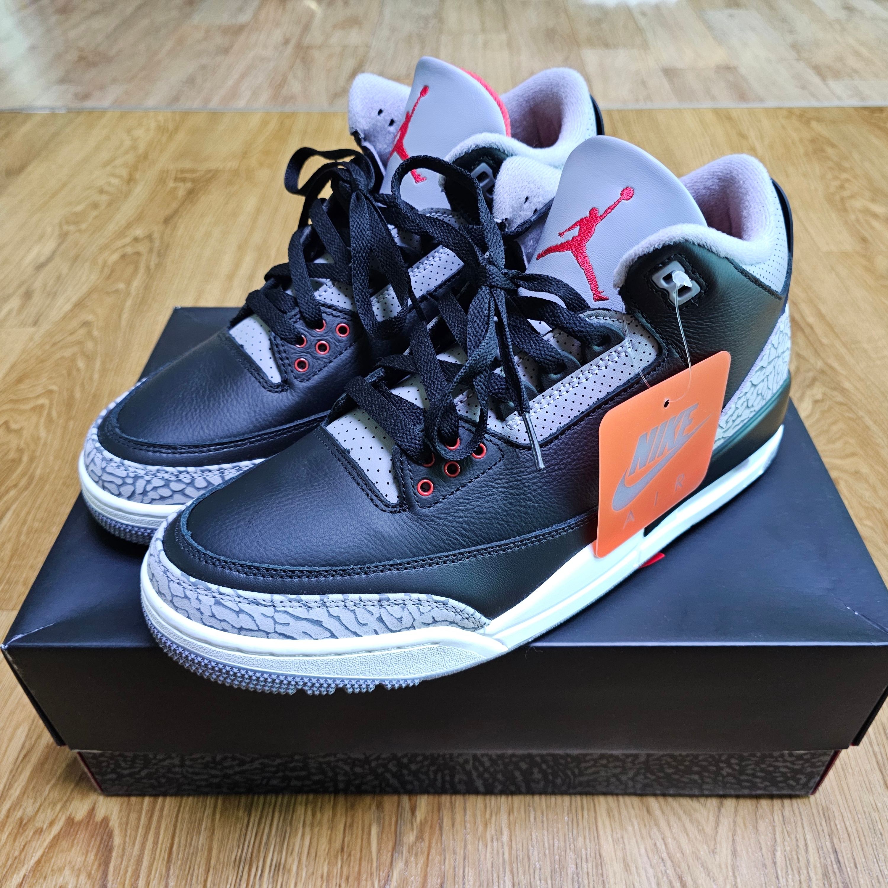 Jordan 3 Retro Black Cement 2024 착용 스타일 - 1