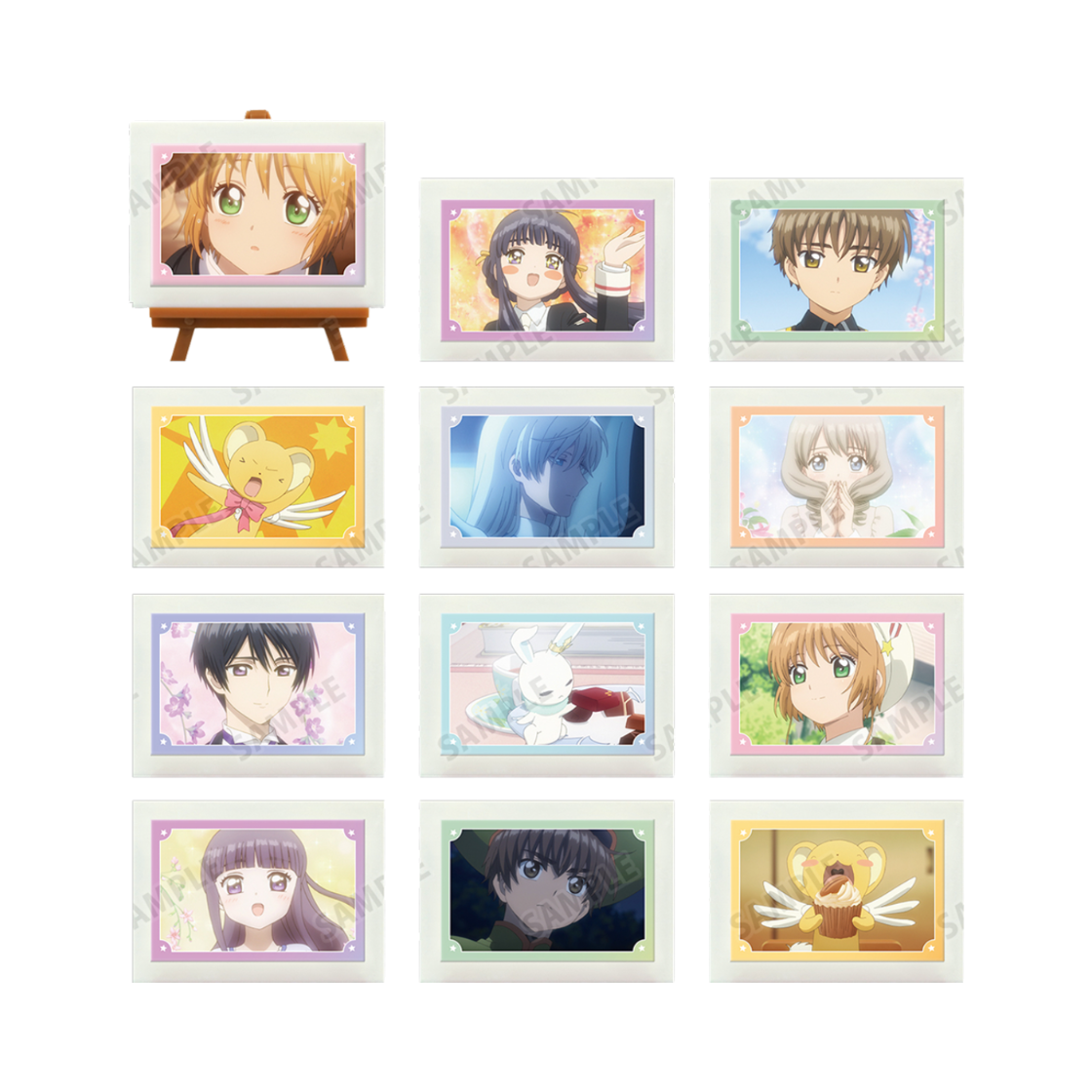 4573643186951 Animore CARD CAPTOR SAKURA Trading Scene Mini Art Frame