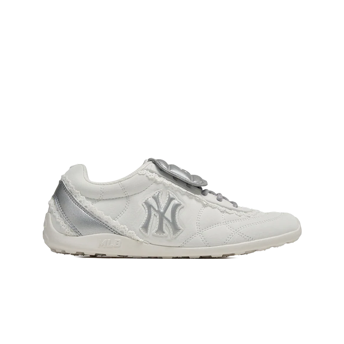 3ASXDP26N-50SIS (W) MLB Slick Lace New York Silver