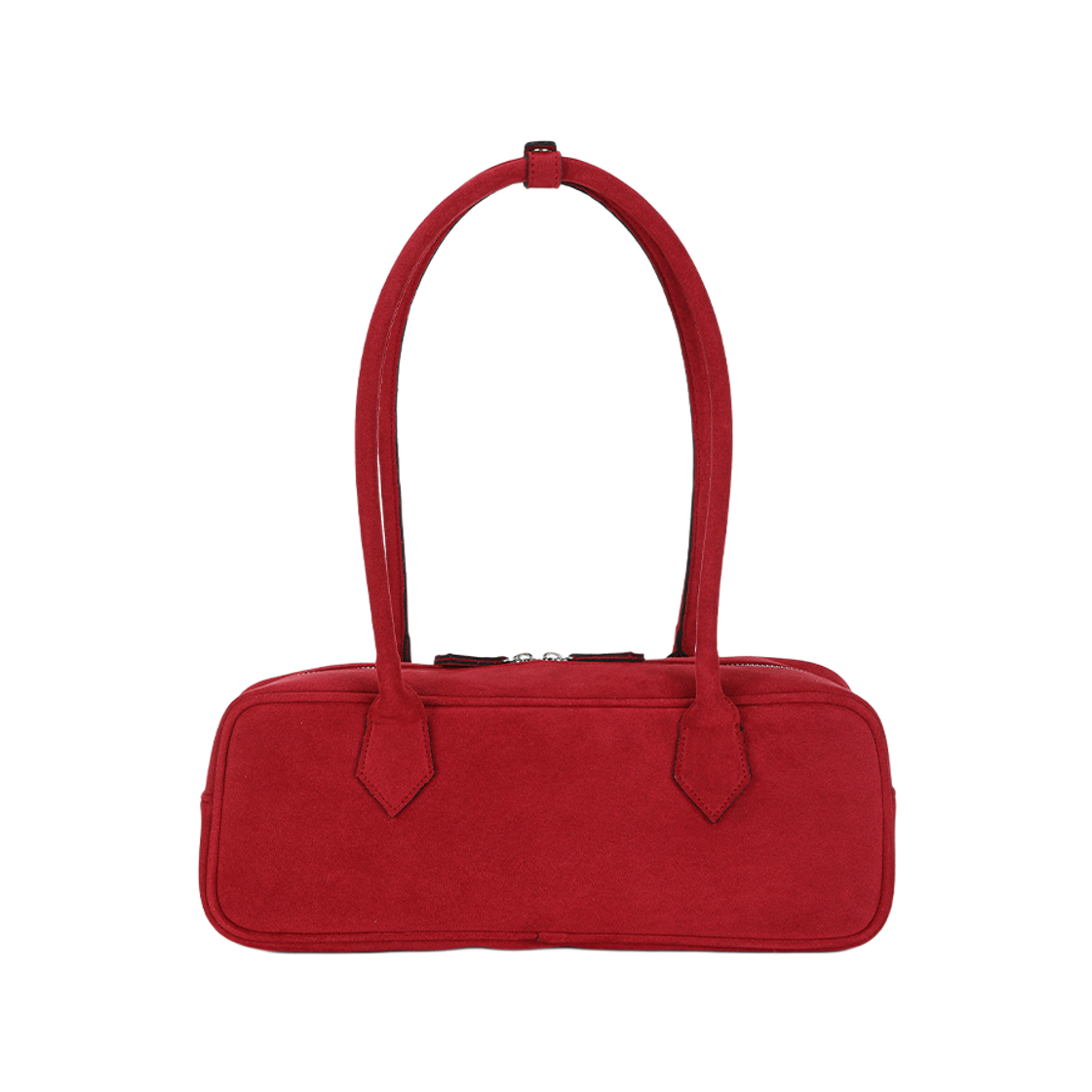 라츠유 알리나 스웨이드 숄더백 레드(LOTS YOU Alina Suede Shoulder Bag Red) - 3